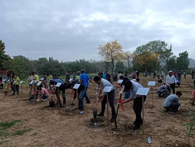 圖3.植樹活動現場3