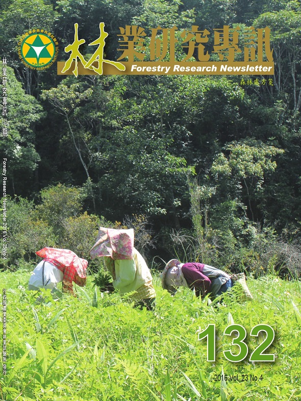 林業研究專訊第132期封面