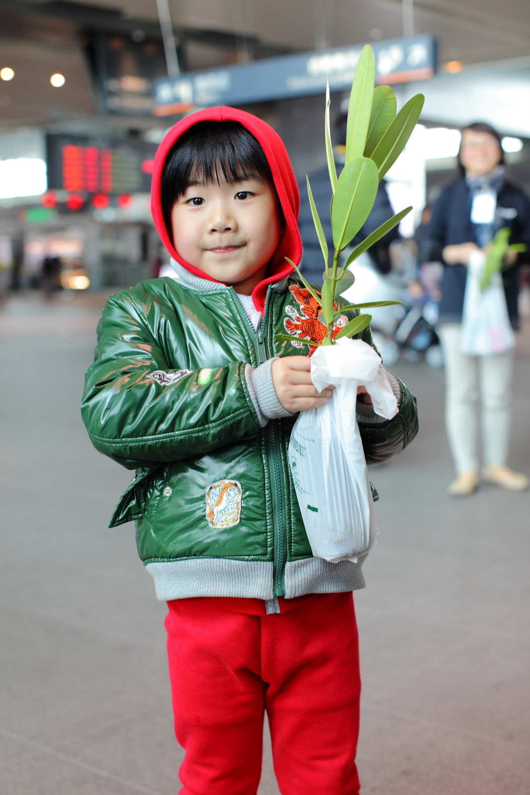 圖3.2015年高鐵台中站「帶小樹苗去旅行」活動檔案照